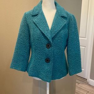Cabi Wool Cropped Jacket Woman’s Size 6
